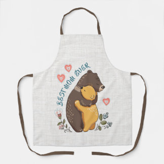 Mum apron, mother day gift, the Best mum ever Apron