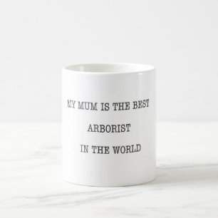Mum Arborist gift present chainsaw cup
