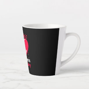 Mum Art A Mother's Heart Latte Mug