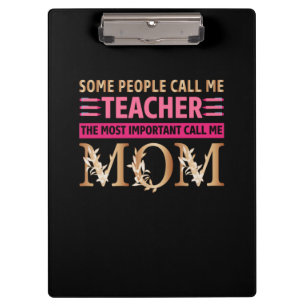 Mum Art A Mum And A Teacher Clipboard