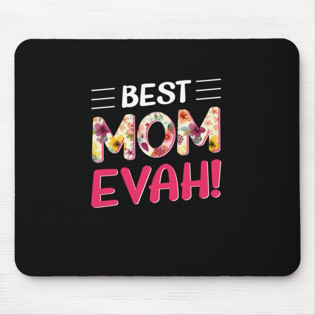 Mum Art Best Mum Ever Mouse Pad (Front)