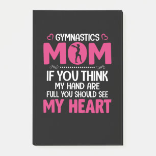 Mum Art Gymnastics Mum Post-it Notes