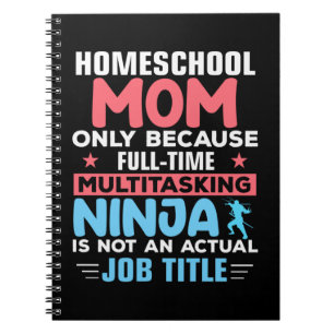 Mum Art Homeschool Mum Notebook