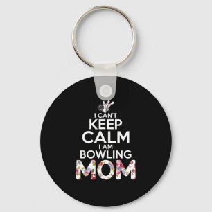 Mum Art I Am Bowling Mum Key Ring