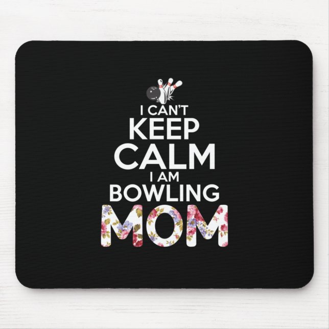Mum Art I Am Bowling Mum Mouse Pad (Front)