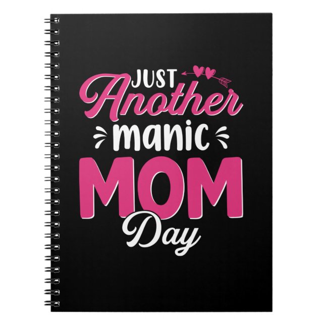 Mum Art Just Another Mum Notebook (Front)