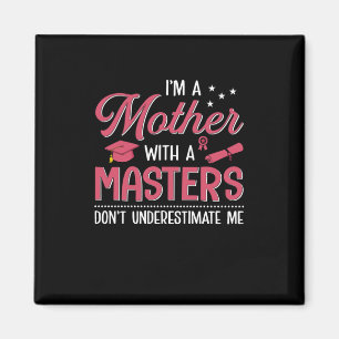Mum Art Mother With A Master Magnet
