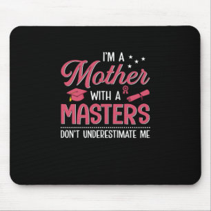 Mum Art Mother With A Master Mouse Pad
