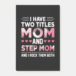 Mum Art Mum And Step Mother Post-it Notes