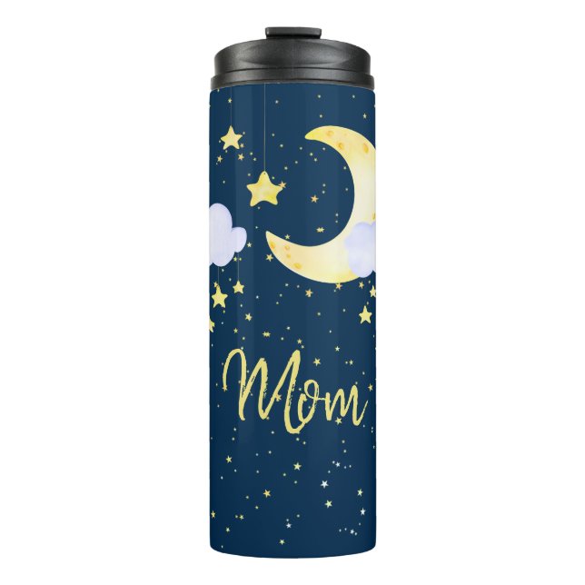 Mum Baby Boy Twinkle Twinkle Little Star-Themed  Thermal Tumbler (Front)