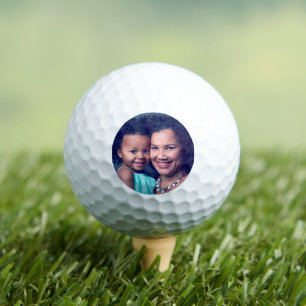 Mum Baby Child Family Photo Custom Golf Balls