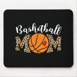 Mum Basketball Shirt For Women Love Basketball Mouse Pad