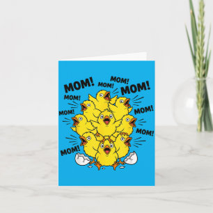 Mum Beach Ocean Bird Lover Mothers Day Card