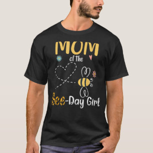 Mum Bee Birthday Party Matching Family T-Shirt