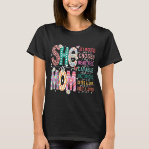 Mum Bible Verses Christian Mothers Day Religious T-Shirt