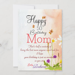 Mum Birthday Card