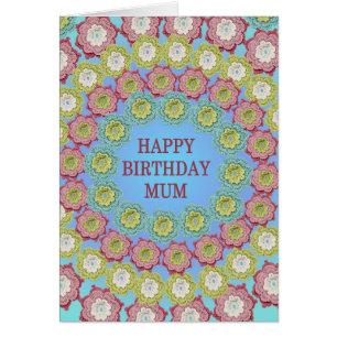 Mum Birthday Crochet Flowers