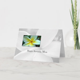 Mum Birthday Single Flower Card