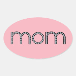 Mum bling sticker