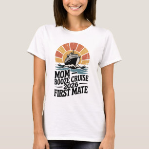 Mum Booze Cruise 2026 Family Matching T-Shirt
