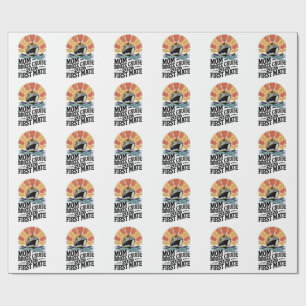 Mum Booze Cruise 2026 Family Matching Wrapping Paper