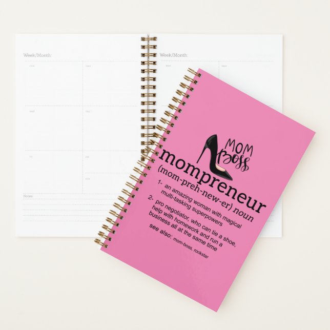 Mum Boss Mompreneur Planner (Display)