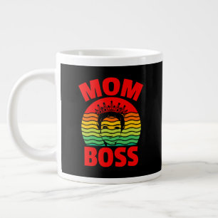 Mum Boss Mother’s Day Gift-66620 Large Coffee Mug