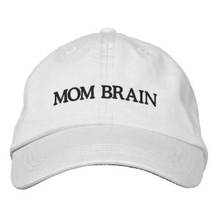 Mum Brain Funny Embroidered Hat