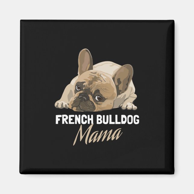 Mum Bulldog Bull Dog Lovers  Magnet (Front)