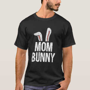 Mum Bunny Ears Easter Family Matching Boys Girls T-Shirt