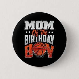 Mum Bysketbyll Birthday Boy Family Byller B-day Pa 6 Cm Round Badge