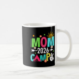 Mum Camp 2026 Family Vacation Summer Camping Crew Coffee Mug