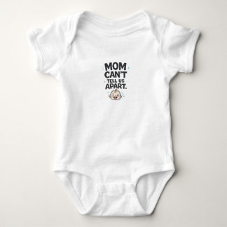 Mum Can't Tell Us Apart Twin Bodysuit