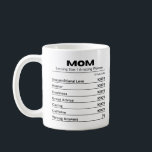 Mum Caring Best Mother Daily Value Coffee Mug<br><div class="desc">Moms and new mothers cool idea. A special idea for any occasion. Mother's Day,  Christmas,  Wedding Retirement,  Valentine's Day,  Birthday Anniversary,  And Baby Announcement.</div>