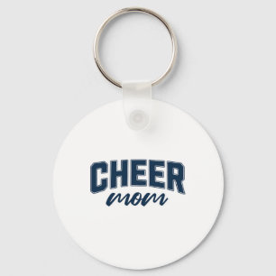 Mum Cheer Cheerleading For Cheerleader Squad Girl Key Ring