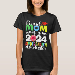 Mum Cl Of 2024 Kindergarten Graduate Graduation  T-Shirt