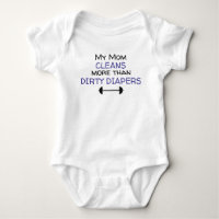 Mum cleans more than diapers