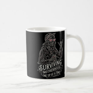 Mum Coffee Funny Saying Mum Skeleton Mama Mothers Mug