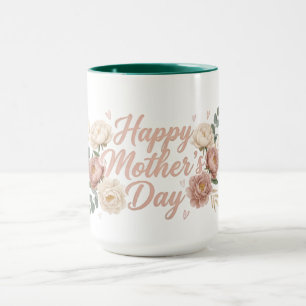 Mum Coffee Mug Floral Best Mum Gift Mother's Day
