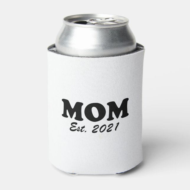 Mum, Custom mother, mother's day, birthday gift Can Cooler (Can Front)