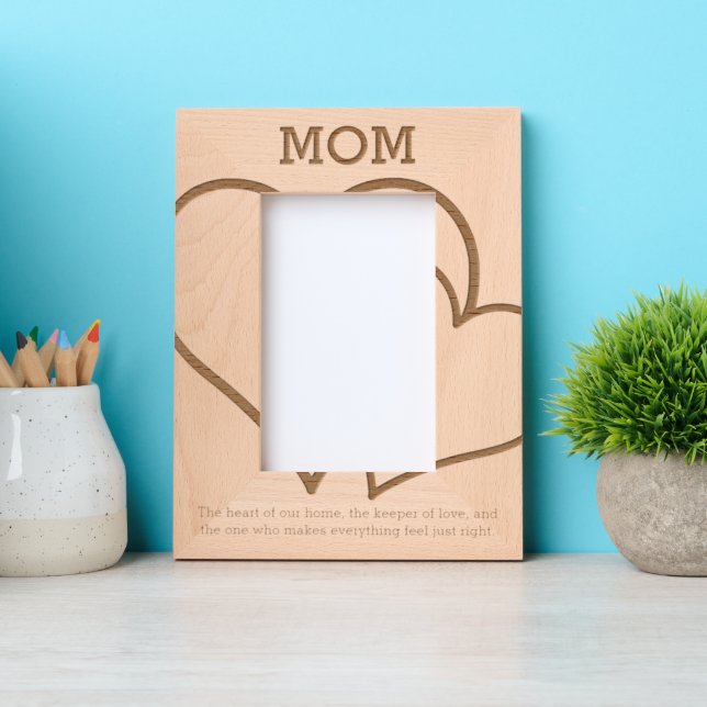 Mum Custom Mother's Day Definition Etched Frames (Front)