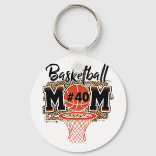 Mum Custom Player Number 40 Sport Mum Mothers Day  Key Ring