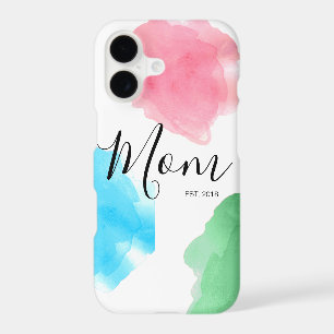 Mum customisable established year watercolor