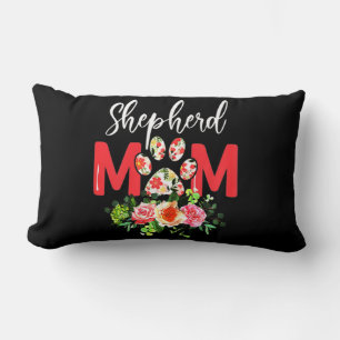 Mum Cute German Shepherd Lumbar Cushion