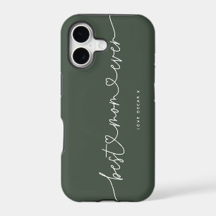 Mum cute modern script photo gift Case-Mate iPhone