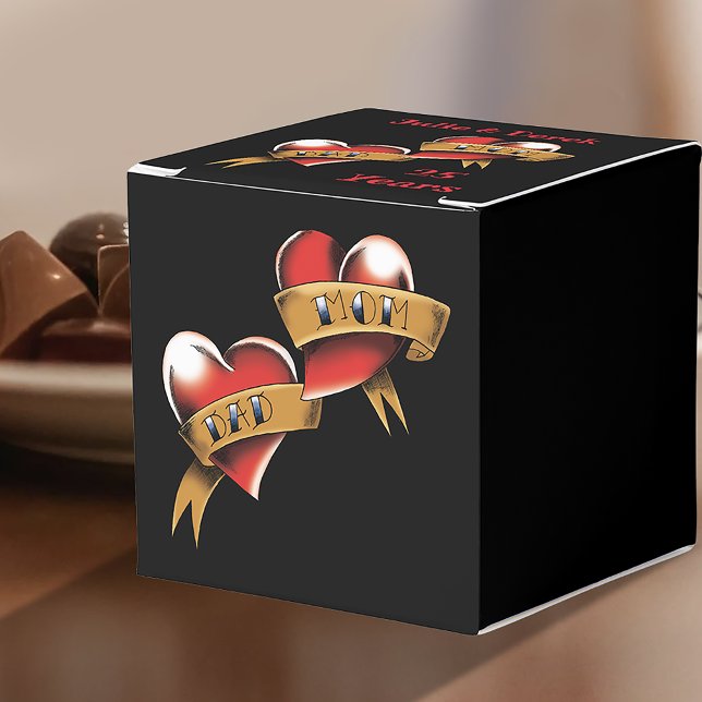 Mum & Dad Anniversary Party Favour Box (Creator Uploaded)