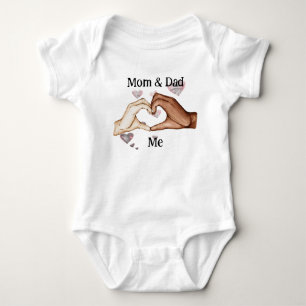 mum&dad baby bodysuit