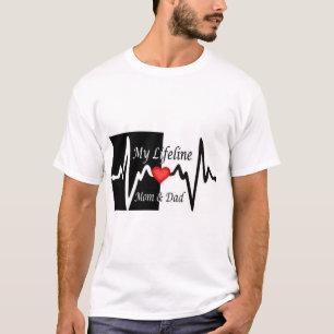 Mum & Dad 💗 Baby T-Shirt – Sweet, Soft, and Full