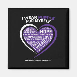 Mum Dad Grandma Grandpa Purple Pancreatic Cancer A Magnet