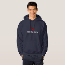 Mum & Dad Hoodie | Heartfelt Family Love Design
